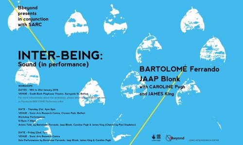 Sound Workshop with Bartolomé Ferrando