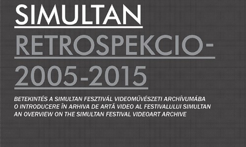 AN OVERVIEW ON THE SIMULTAN FESTIVAL VIDEOART ARCHIVE
