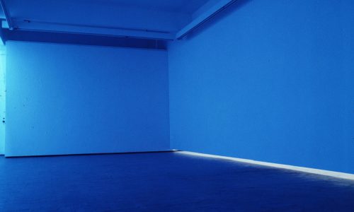 BRUCE NAUMAN | NATURAL LIGHT, BLUE LIGHT ROOM