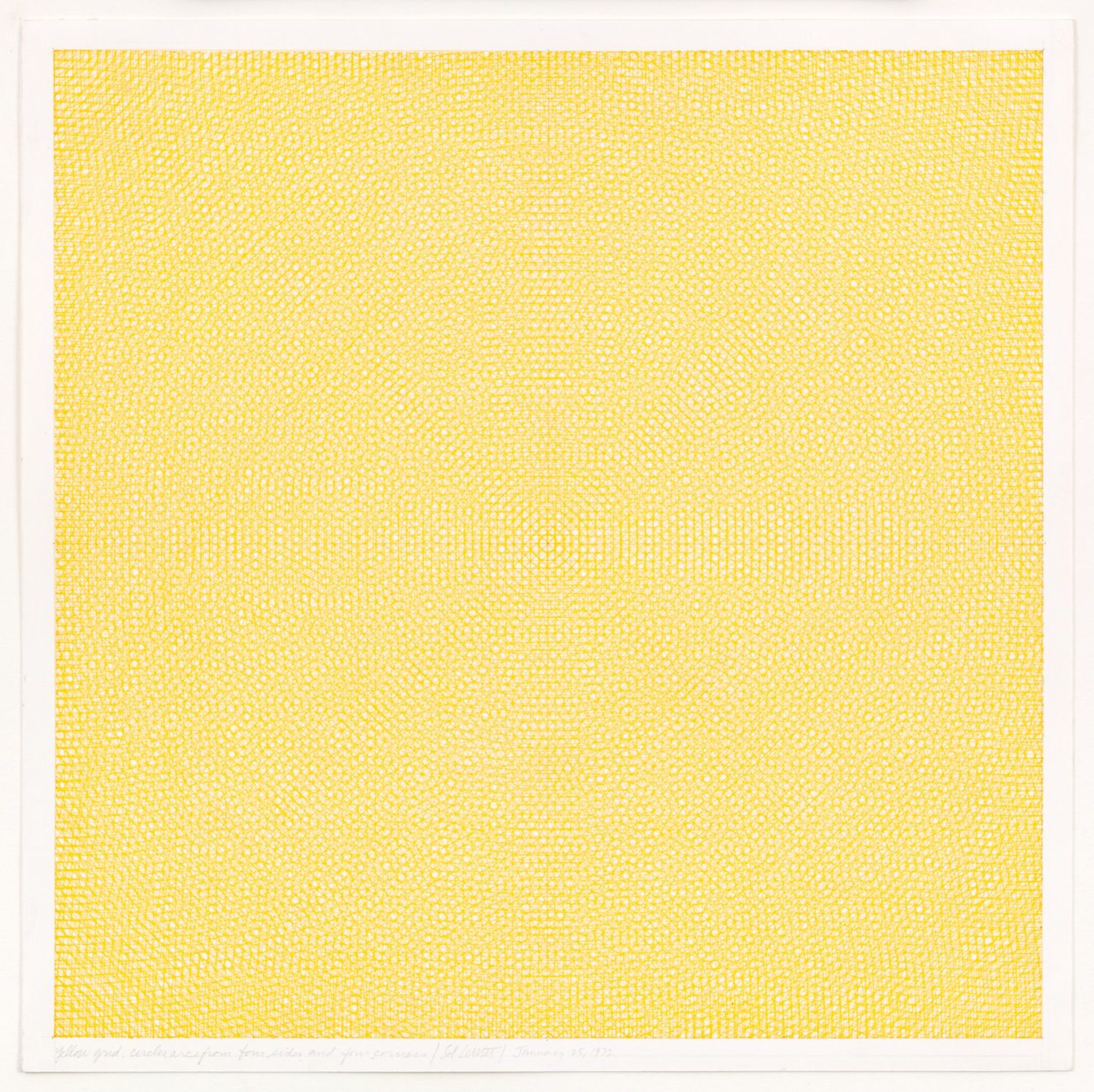 SOL LEWITT 1 + 1 = 1 MILLION, CURATED BY TOM SACHS VITO SCHNABEL GALLERY – ST. MORITZ FEB 15 – MAR 11 2018
